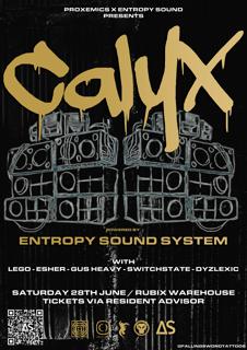 Proxemics & Entropy Sound Presents: Calyx (Uk)