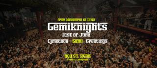 Gemiknights - From Melbourne To Ibiza - Winter White Party