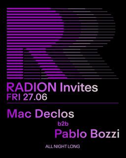 Radion Invites Mac Declos X Pablo Bozzi Anl