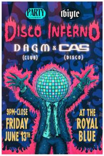 Disco Inferno: Cas & Dagm At Royal Blue