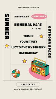 Summer Day Party At Esmeralda'S