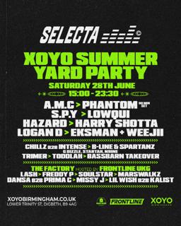 Selecta: Xoyo Summer Yard Party