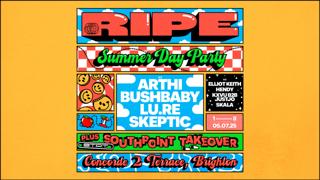 Ripe Summer Day Party: Arthi, Bushbaby, Lu.Re & Skeptic