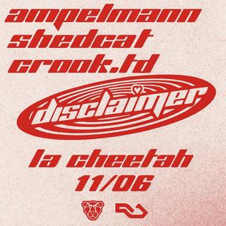 Disclaimer W/ Ampelmann, Crook T.D. & Shedcat 