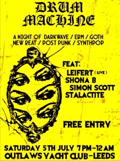 Leifert (Live), Shona B, Simon Scott & Stalactite @ Drum Machine  (Free Party)