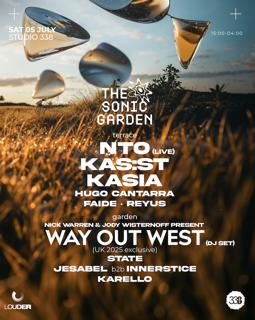 The Sonic Garden - Nto (Live), Kas:St, Kasia, Way Out West (Uk Exclusive)