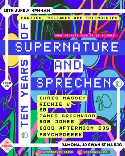 Ten Years Of Supernature And Sprechen