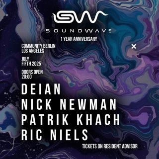 Soundwave 1 Year Anniversary