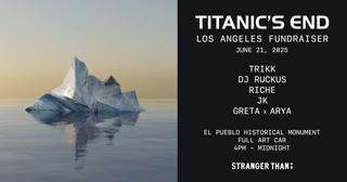 Titanic'S End Art Car Debut