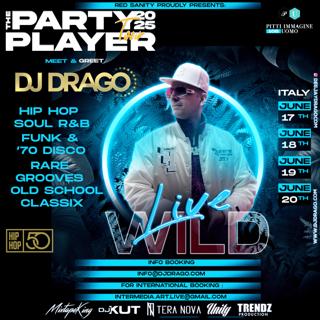 Dj Drago – The Party Player Tour 2025 – Meet & Greet Pitti Uomo - Italy