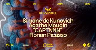 Dure Vie X Dekadance: Simone De Kunovich, Agathe Mougin