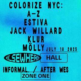 Colorize Nyc: Estiva, Jack Willard, Klur, Mölly, Informal., After Wes