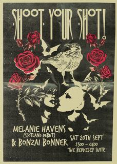Shoot Your Shot - Melanie Havens (Scotland Debut)