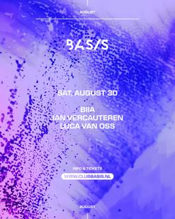 Basis/ Biia/ Jan Vercauteren/ Luca Van Oss