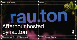 Afterhour Hosted By Rau.Ton I Free Entry