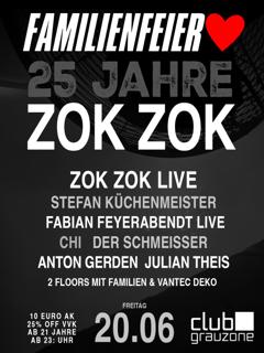 Familienfeier – 25 Jahre Zokzok