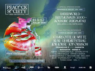 Peacock Society 2025 - Vendredi 11 Juillet