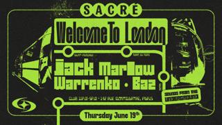 Sacré Présente: Welcome To London With Jack Marlow