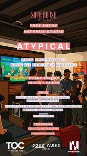 Atypical: Afterwork Open Mixer + Art Workshop + Other Side (Entrada Gratis)