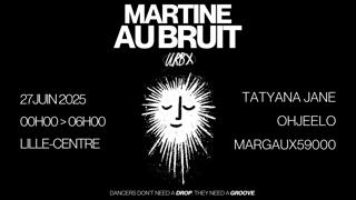 Martine Au Bruit Invite Tatyana Jane, Ohjeelo, Margaux59000
