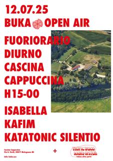 Buka - Fuoriorario Diurno: Isabella, Kafim, Katatonic Silentio