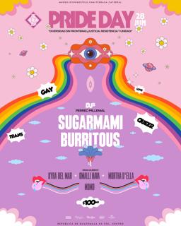 Pride Day X Terraza Catedral Pres. Sugar Mami + Burritous + Drag Queensss Baby