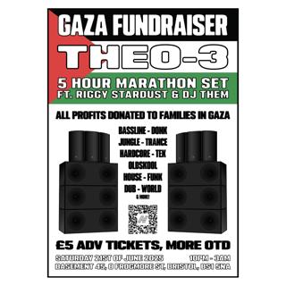 Gaza Fundraiser: Theo-3 5Hr Marathon Set