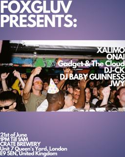 Foxgluv Presents: The Dayparty(London)