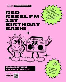 Red Rebel Fm'S 1St Birthday