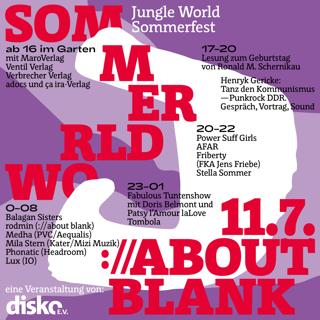 Jungle World Sommerfest