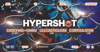 Concert — Hypershot: Casey Mq, Cortisa Star, Umru, Lili Castiglioni