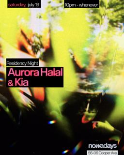 Residency Night: Aurora Halal & Kia