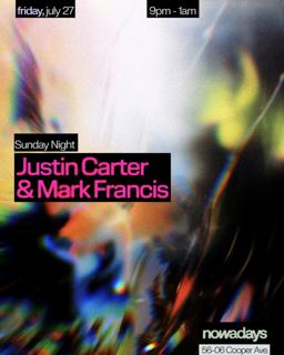 Sunday Night: Justin Carter & Mark Francis