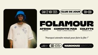 Club De Jour With Folamour Au Warehouse Nantes