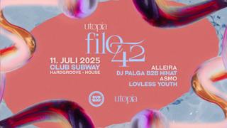 File42 By Utopia / Hardgroove X House Event W Dj Palga B2B Hihat, Lovless Youth, Alleira & Asmo