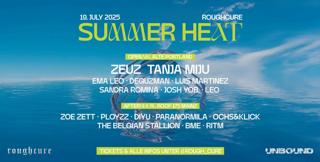 𝖗𝖔𝖚𝖌𝖍 𝖈𝖚𝖗𝖊 Summer Heat Open Air With Zeuz, Tanja Miju Ema Leo, Deguzman & Many More