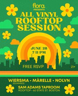 Flora. Presents: All Vinyl Rooftop Session
