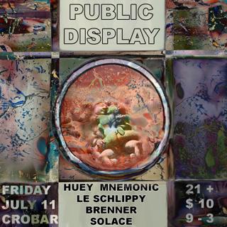 Public Display: Huey Mnemonic, Solace, Brenner, Le Schlippy