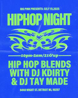 Hiphop Night: Dj Kdirty & Dj Taymade