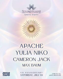Soundtuary White Party - Vii Anniversary - Jungle Island