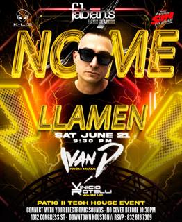 Fabian'S Latin Flavors & Original Sin Htx Presents: Ivan D