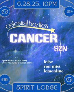 Celestial Bodies: Cancer Szn