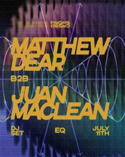 Fngrs Crssd Presents Matthew Dear B2B Juan Maclean
