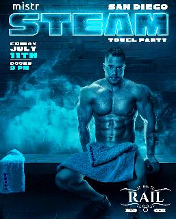 Steam Towel Party San Diego