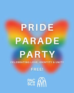 Ohc At End Of Pride Parade Parade Party - Pacific Science Center