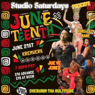 Studio Saturdays : Juneteenth!