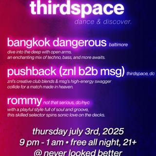 The Fourth Thirdspace