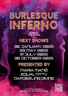 Burlesque Inferno 'Burlesque Halloween Ball X Spooky Colours' At Kitkitclub (8.Pm)