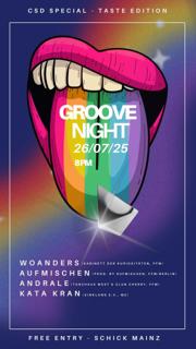 Groove Night: Csd Special: Andrale · Aufmischen · Kata Kran · Woanders
