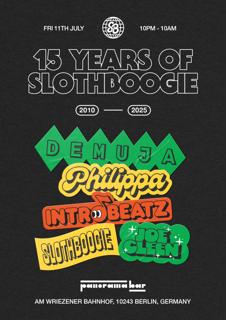 15 Years Slothboogie